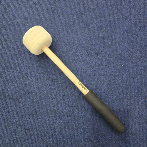 Mazo para bombo de cabeza grande, mango de madera Liverpool (unidad)