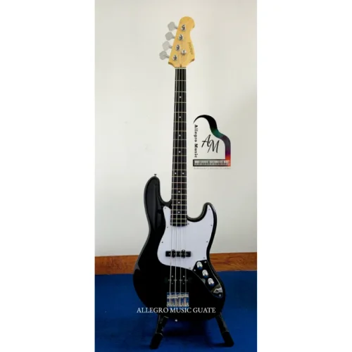 Bajo Electrico de 4 cuerdas, Pasivo, Hendrix Negro
