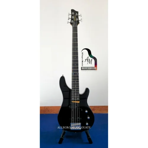 Bajo Electrico de 5 cuerdas, Pasivo, Hendrix Negro