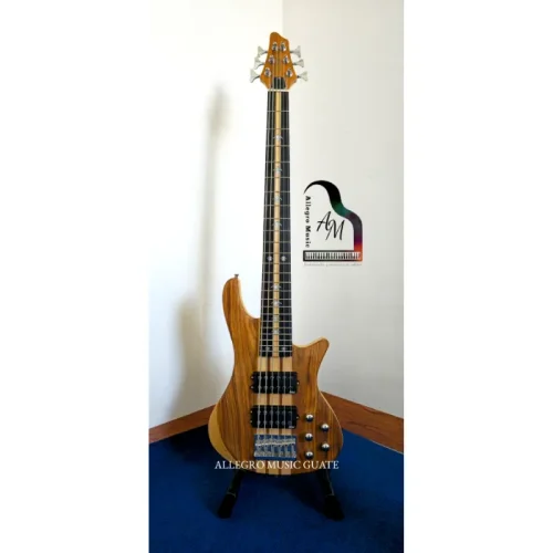 Bajo Electrico de 6 cuerdas, Activo, Hendrix Nogal