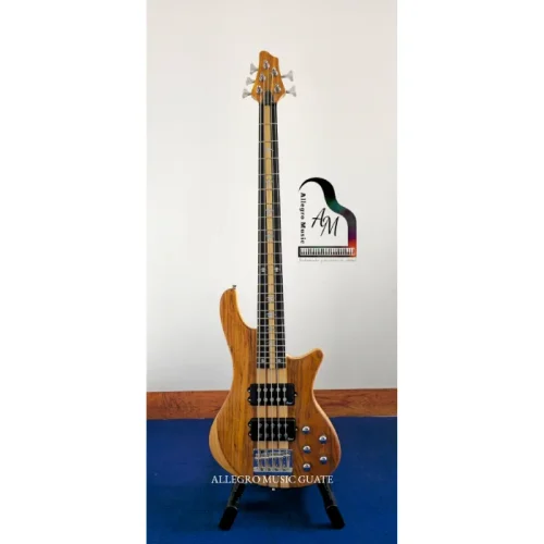 Bajo Electrico de 5 cuerdas, Activo, Hendrix Nogal