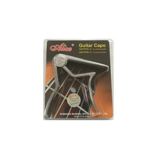 Capodastro para Guitarra acústica, Alice cromado
