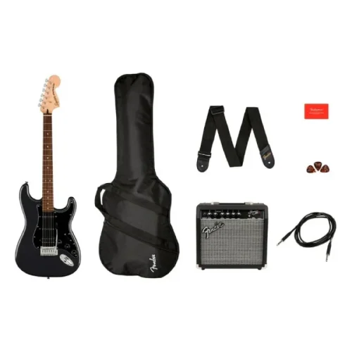 Guitarra Eléctrica Fender con Amplificador de 15 Watts