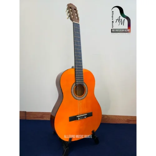 Guitarra clásica 39' naranja, Valenciana