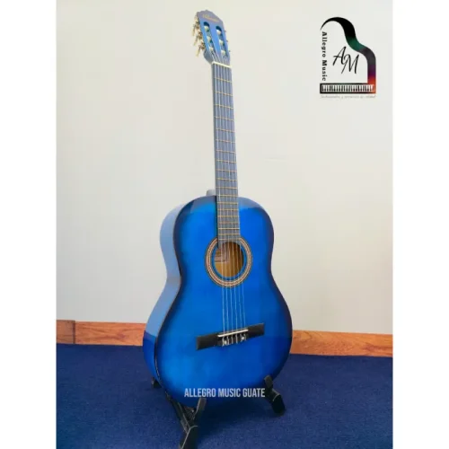 Guitarra clásica 39' azul, Valenciana