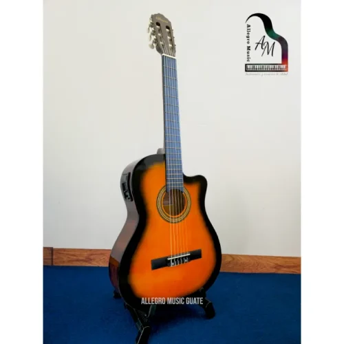 Guitarra Electroclásica sombreado, Valenciana