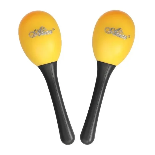 Maracas Amarillos de 5 1/2 pulgadas, por par