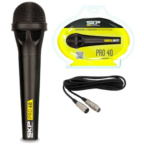 Micrófono de mano SKP Pro-40 XLR