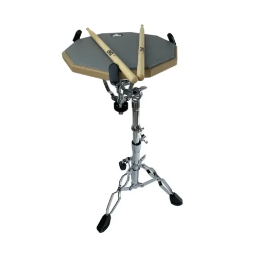 Pad de Percusíón DVD con Estuche, Pedestal y Baquetas