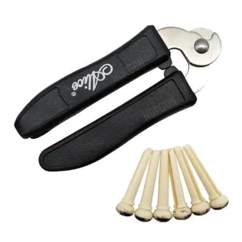 Set de Pines Alice para Guitarra con Corta Cuerdas
