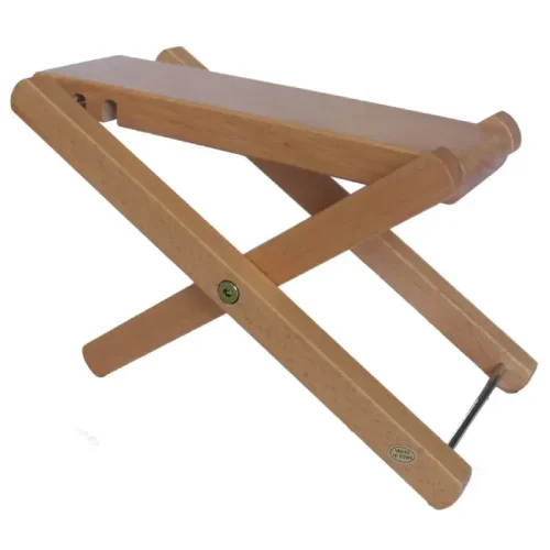 Apoya pie de madera o escabel para guitarristas, Sara