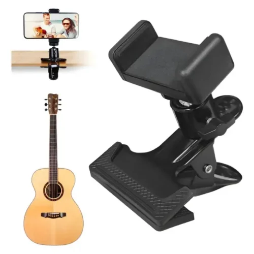 Soporte para Celular con Clip para Guitarra, Vivaldi
