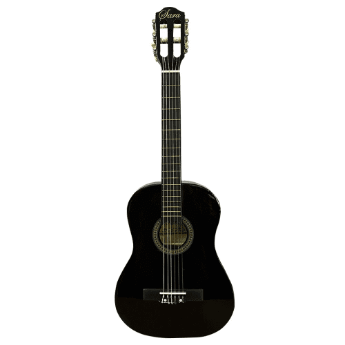 Guitarra clásica 39' negro, Sara