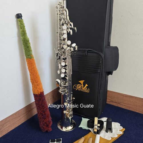Saxofón soprano recto, Niquelado Vivaldi