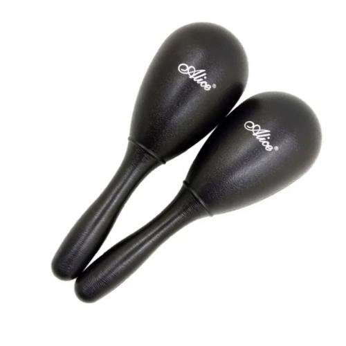 Maraca Alice de 9 pulgadas par Negras