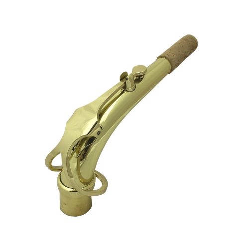 Tudel para saxofón Alto dorado